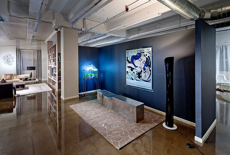 The Pad — loft industriel, séjour ouvert